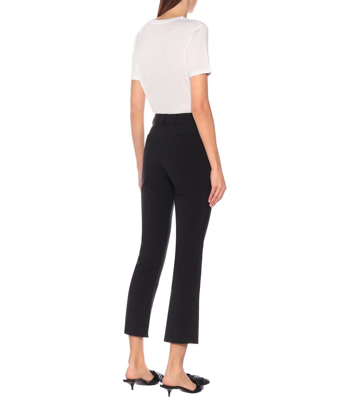 Matthew Adams Dolan - High-rise crêpe pants