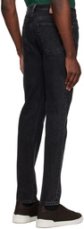 ZEGNA Black Faded Jeans