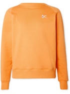 DISTRICT VISION - Sati Loopback Cotton-Jersey Sweatshirt - Orange