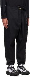 FUMITO GANRYU Black Airy Jeans