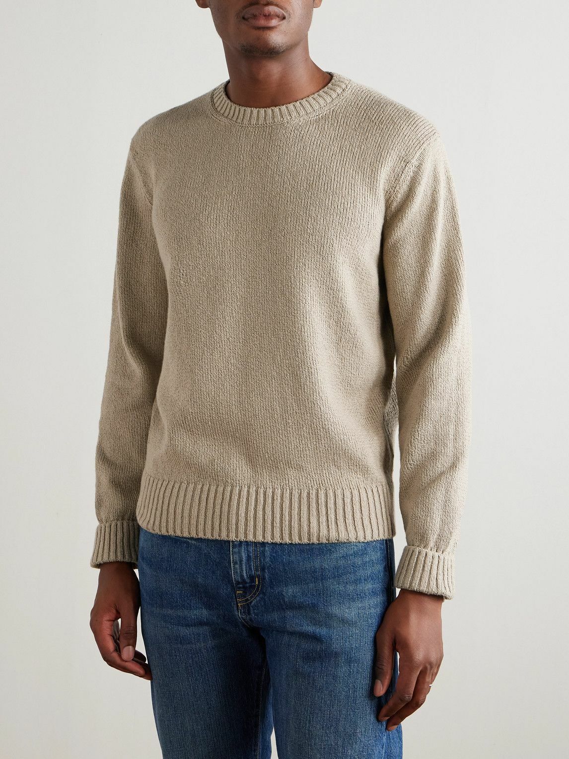 Dunhill - Cotton Sweater - Neutrals