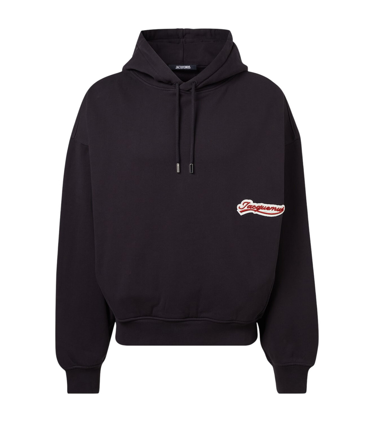 JACQUEMUS Black Les Classiques 'Le hoodie Typo' Hoodie Jacquemus