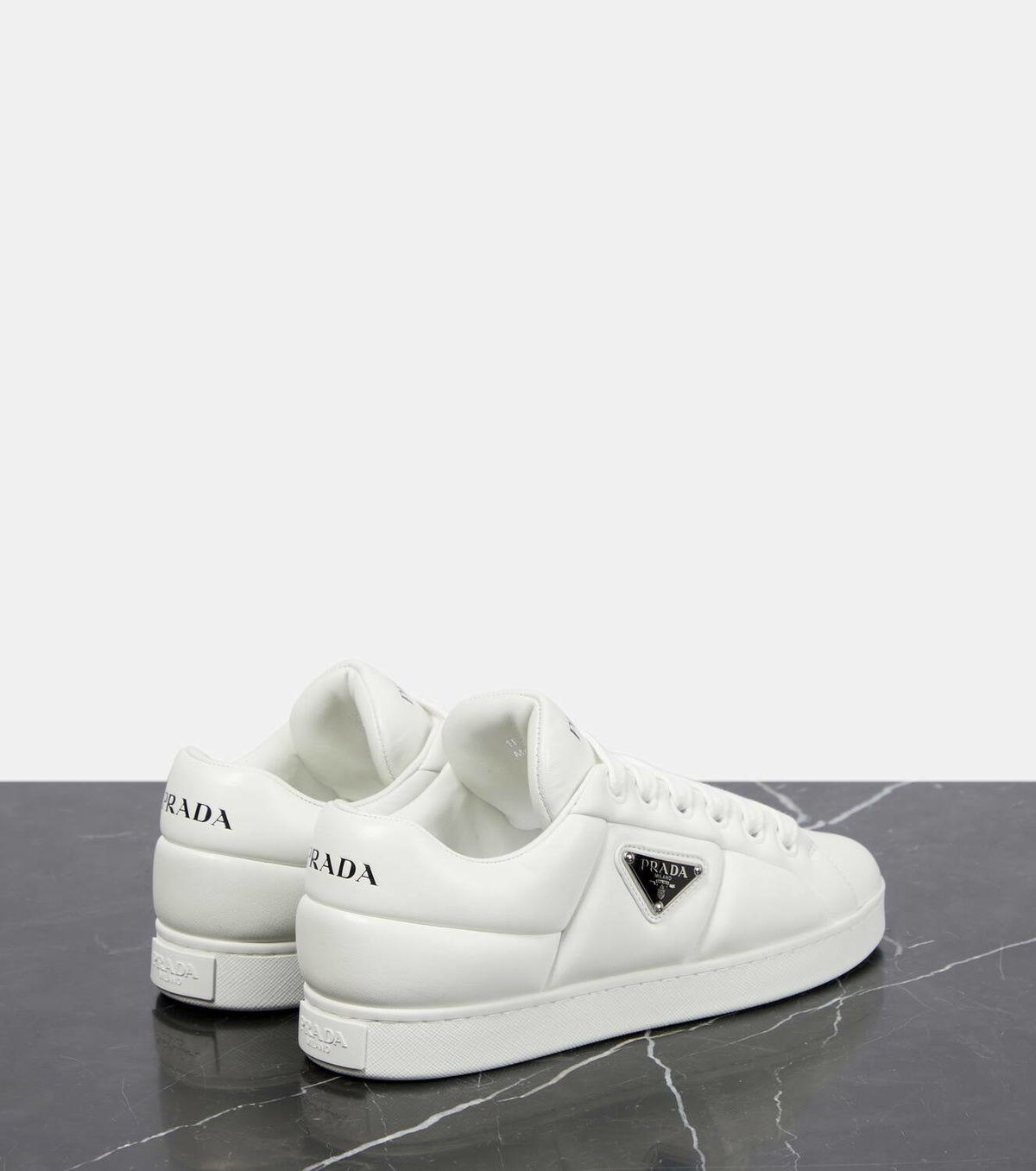 Prada Leather low-top sneakers