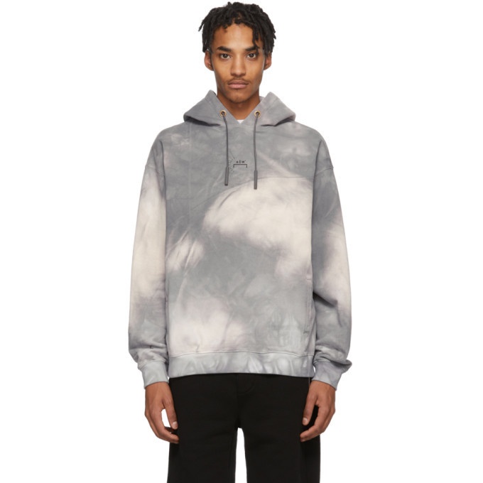 Photo: A-Cold-Wall* SSENSE Exclusive Grey Tie-Dye Hoodie