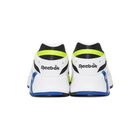 Reebok Classics White and Yellow Aztrek Sneakers