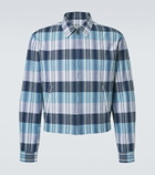 JW Anderson Checked cotton blouson jacket