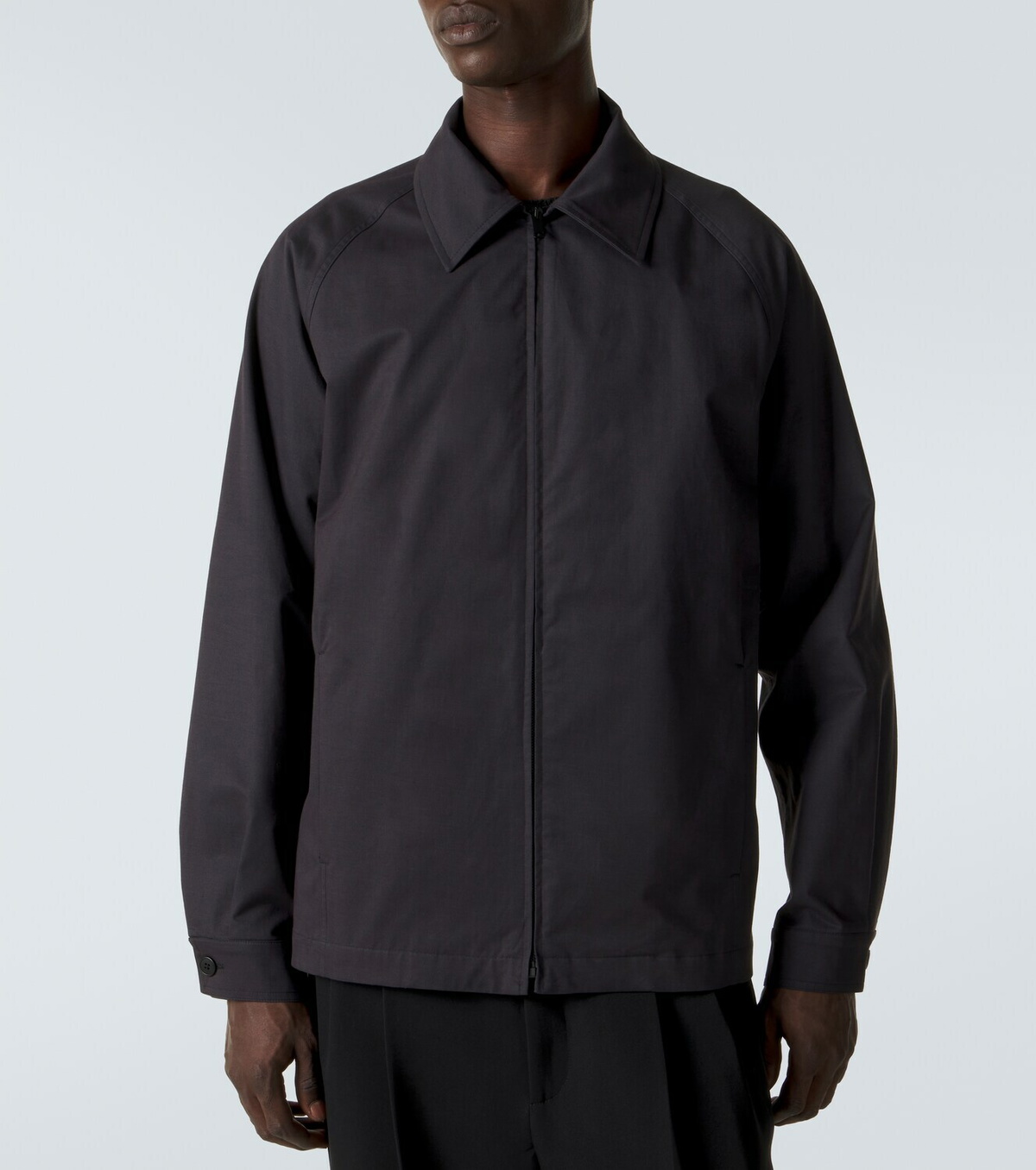 The Row Primo cotton and cashmere-blend jacket
