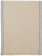 Brunello Cucinelli Beige Cashmere Scarf