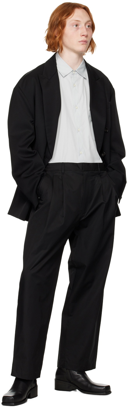 stein Blue Oversized Down Pat Shirt