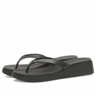 Havaianas Women's High Platform Flip Flops in Black