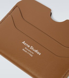 Acne Studios Logo leather card holder