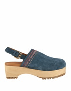 See By Chloé Womens Mules & Clogs Slate in Blue