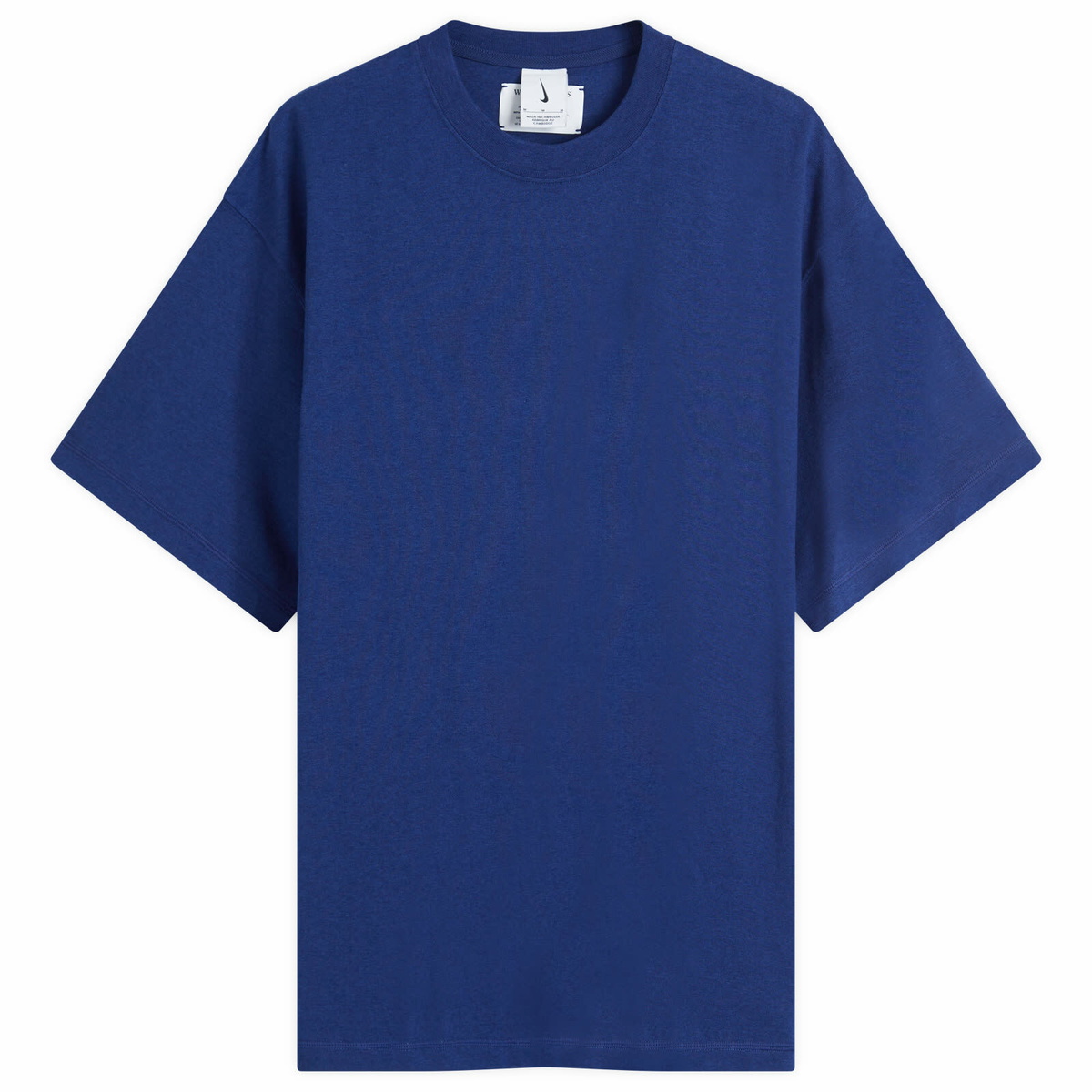 Nike Wool Classics Ss T Shirt in Blue Void Nike