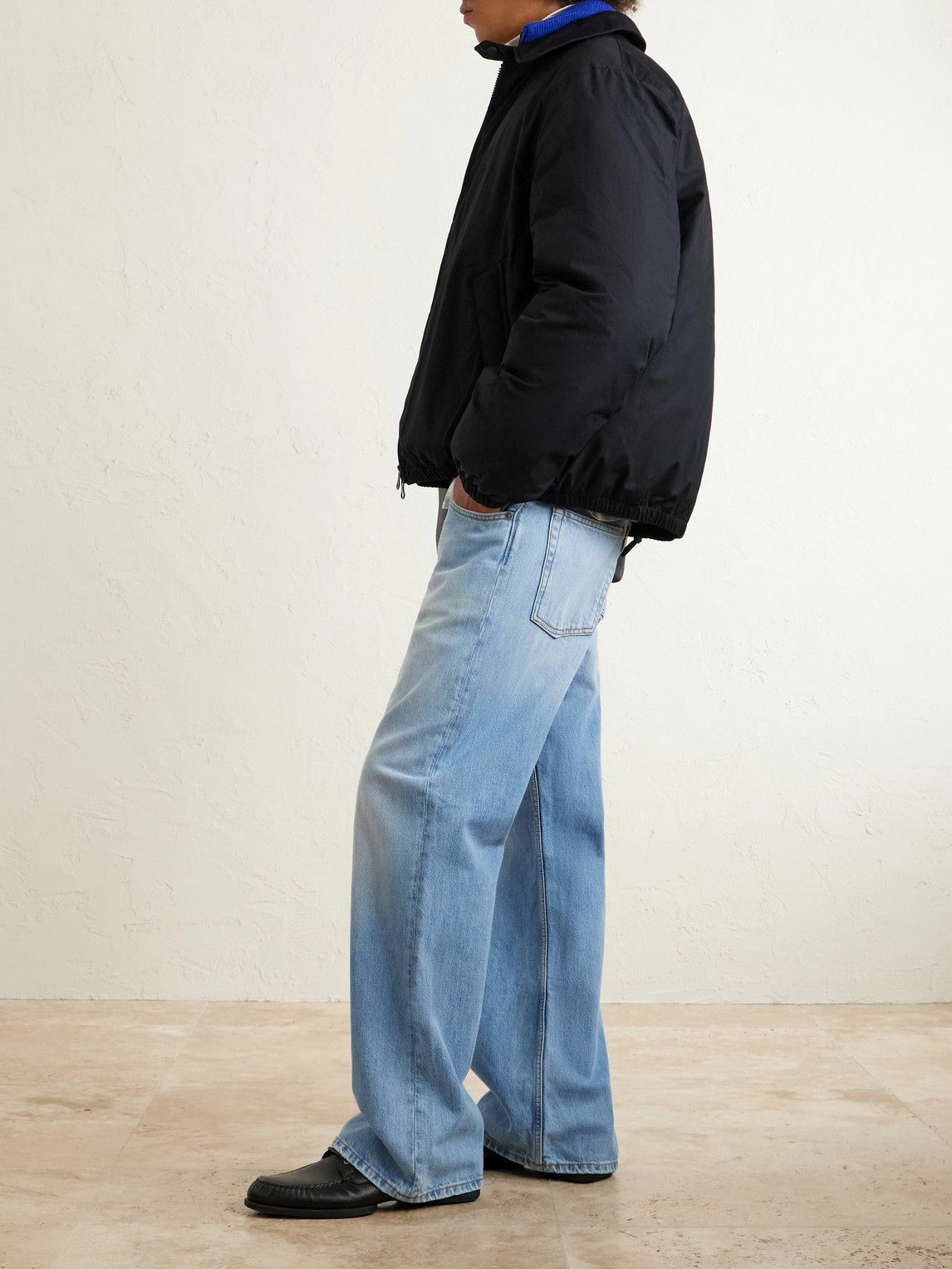 Our Legacy - Avenue Padded Cotton-Blend Shell Bomber Jacket - Black