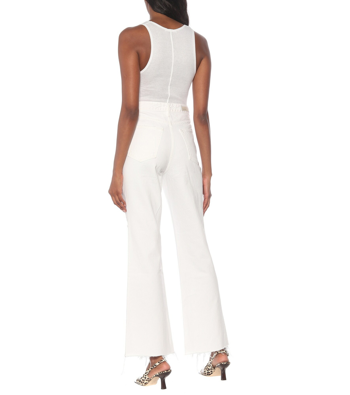 GRLFRND - High-rise bootcut jeans