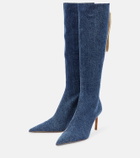Jacquemus - Les Bottes Cordao denim knee-high boots