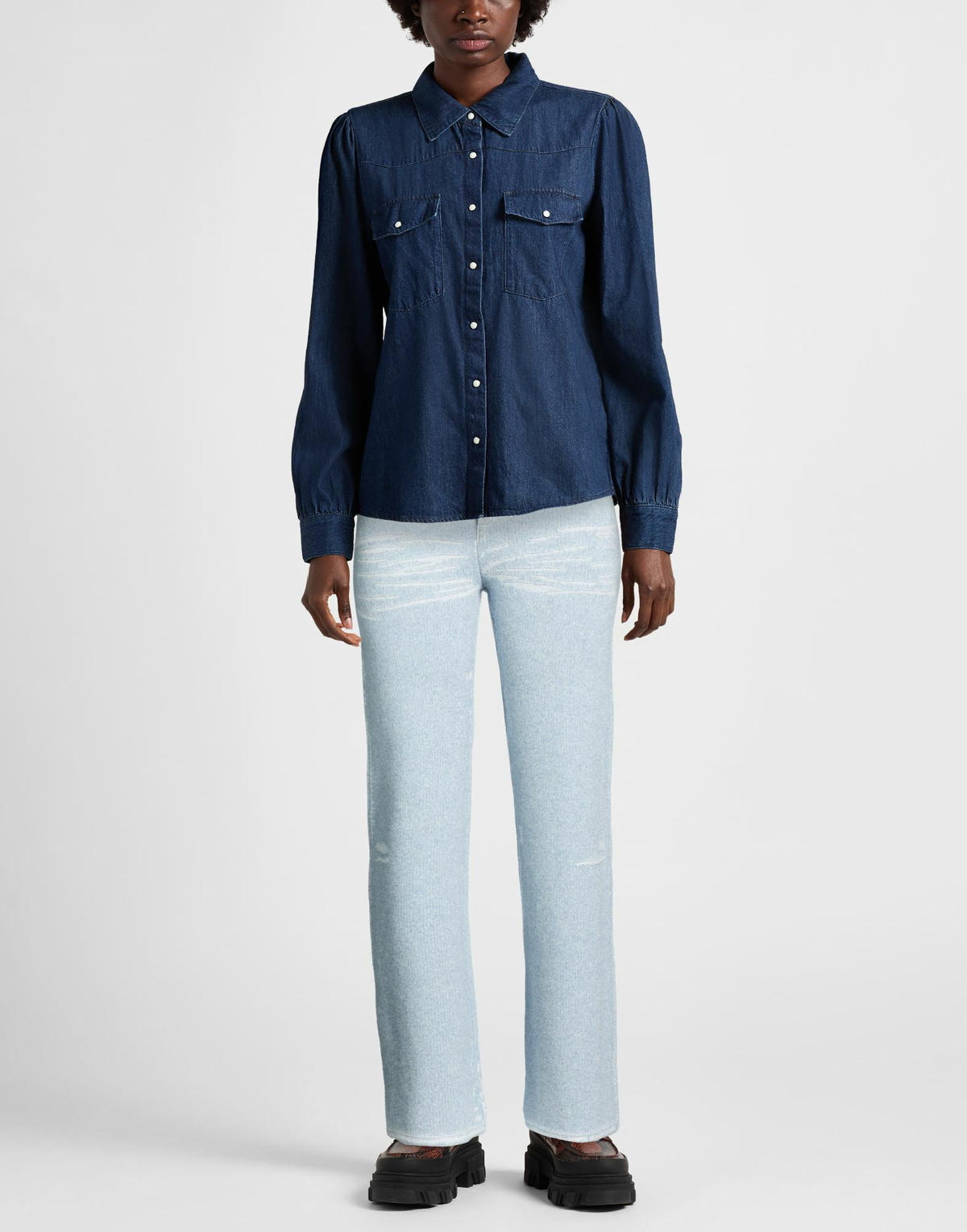 Barrie Womens Pants Light in Blue