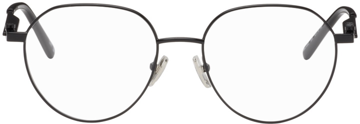 Photo: Balenciaga Black Round Glasses