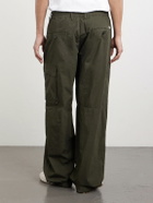 C.P. Company - Straight-Leg Logo-Appliquéd Cotton Reps Cargo Trousers - Green