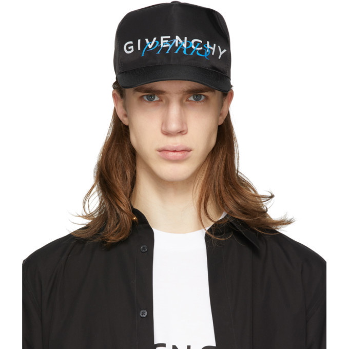 Photo: Givenchy Black 3D Paris Cap