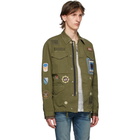 Amiri Green Brothers Military Short Parka