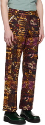 Collina Strada Burgundy Chason Cargo Pants