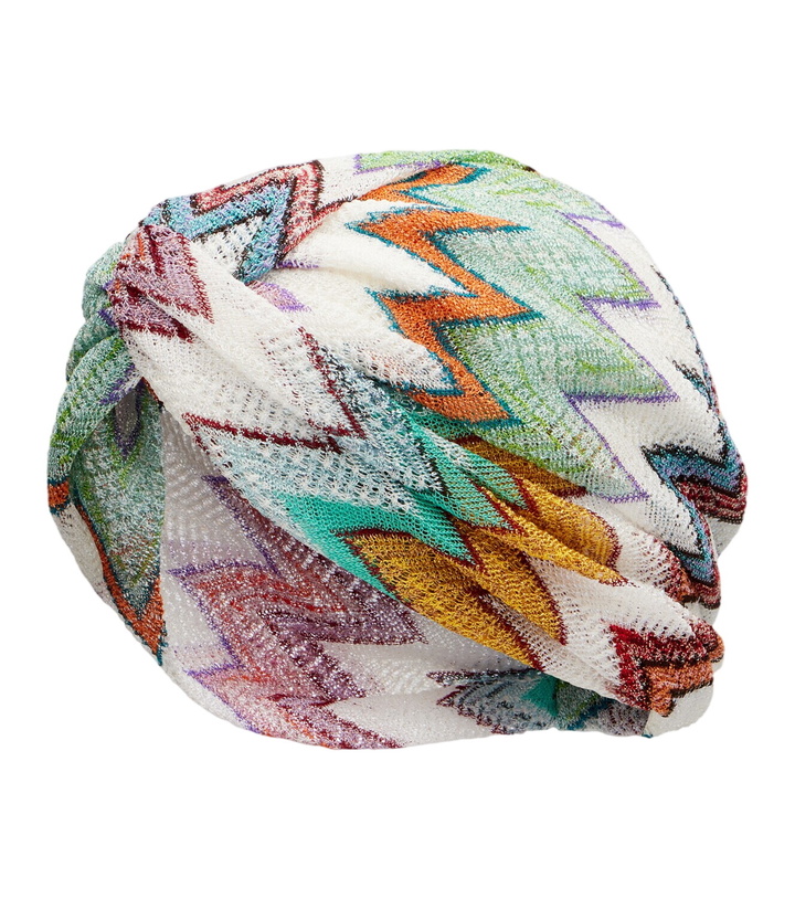 Photo: Missoni Zigzag lamé headband