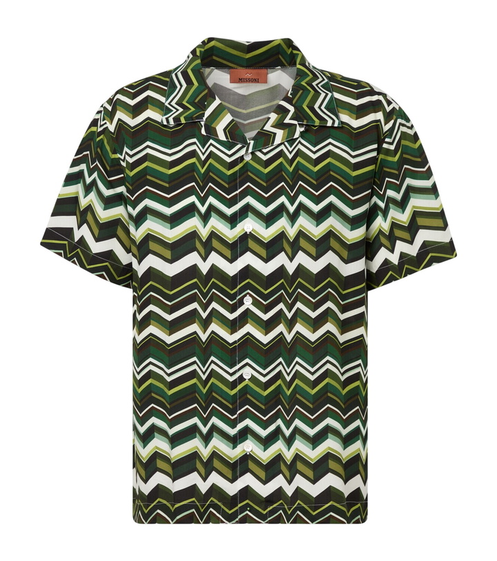 Photo: Missoni Zig Zag bowling shirt
