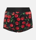 Dolce&Gabbana Cherry silk-blend briefs