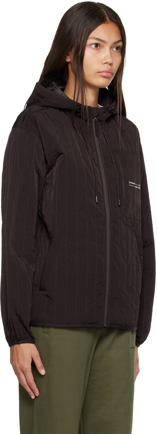 Saturdays NYC Brown Morimoto Jacket
