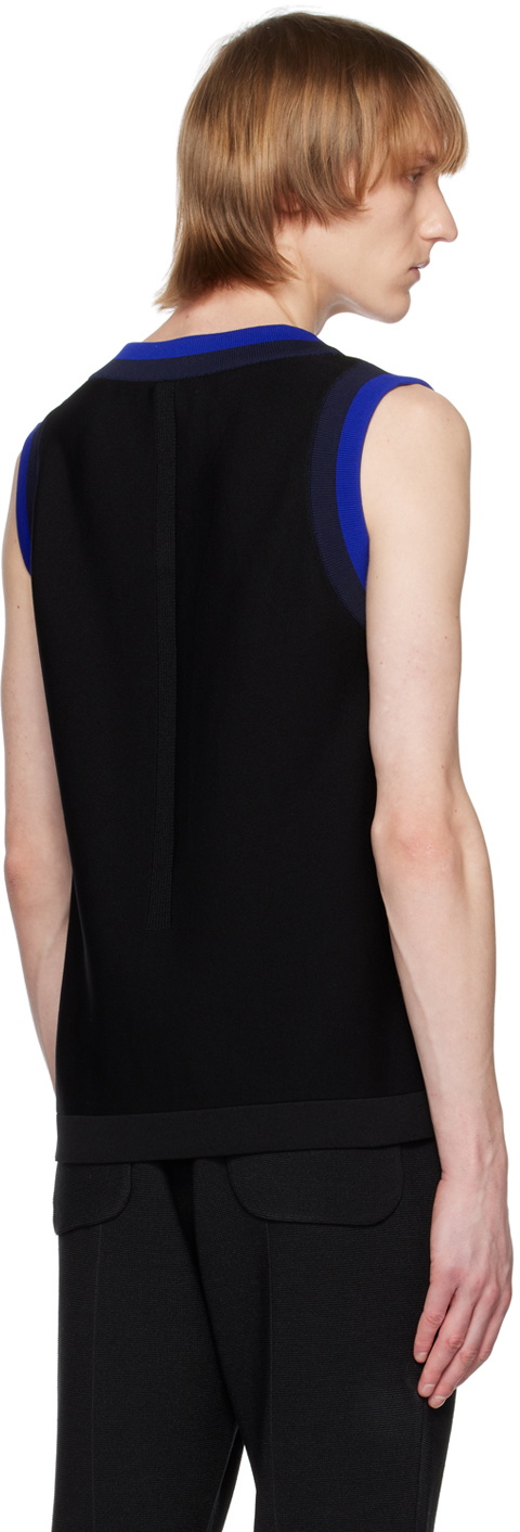CFCL Black Garter Tank Top