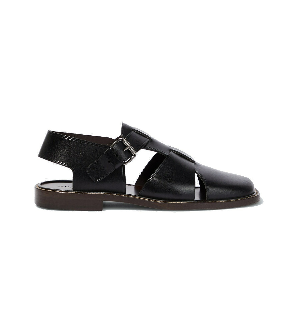 Lemaire - Fisherman leather sandals Lemaire