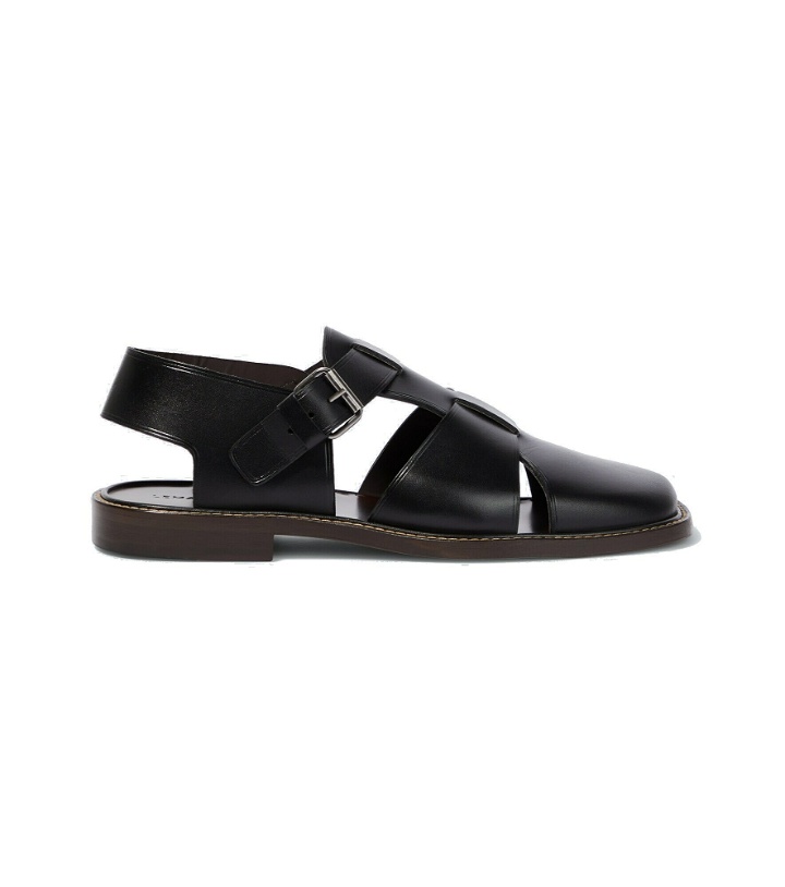 Photo: Lemaire - Fisherman leather sandals