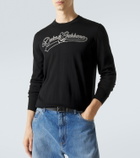 Dolce&Gabbana Logo virgin wool sweater