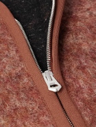 A Kind Of Guise - Valur Brushed Virgin Wool-Blend Gilet - Brown