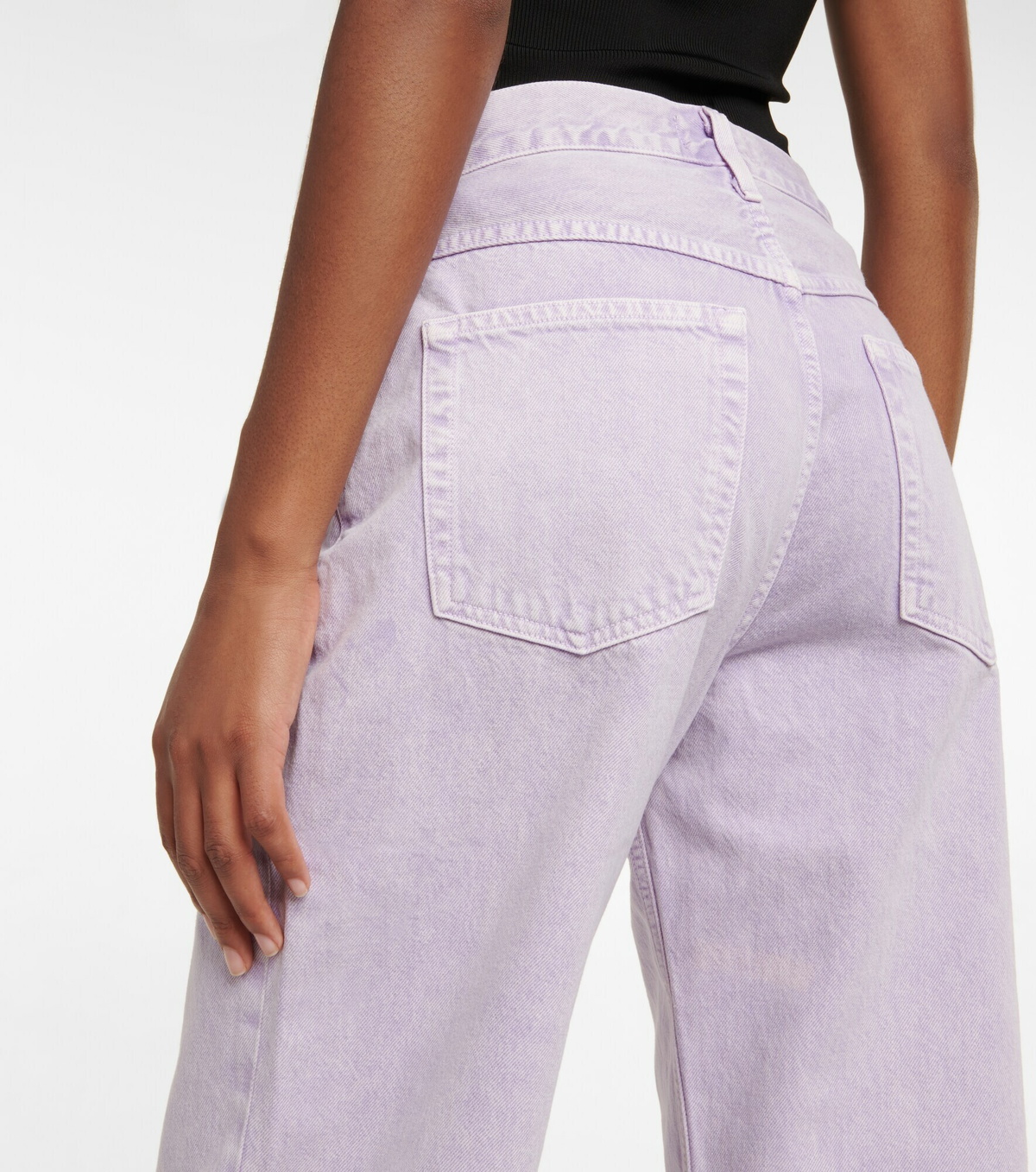 Agolde - Tapered Baggy high-rise jeans