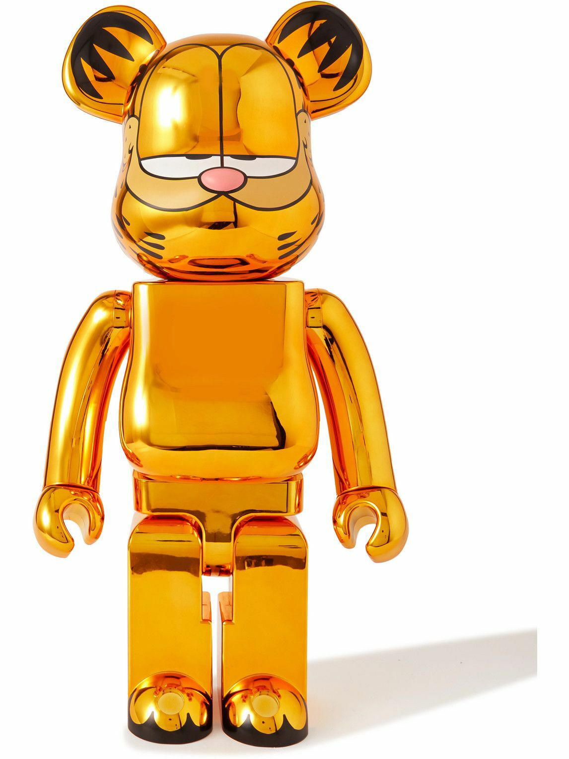 Photo: BE@RBRICK - Garfield 1000% Printed Metallic PVC Figurine