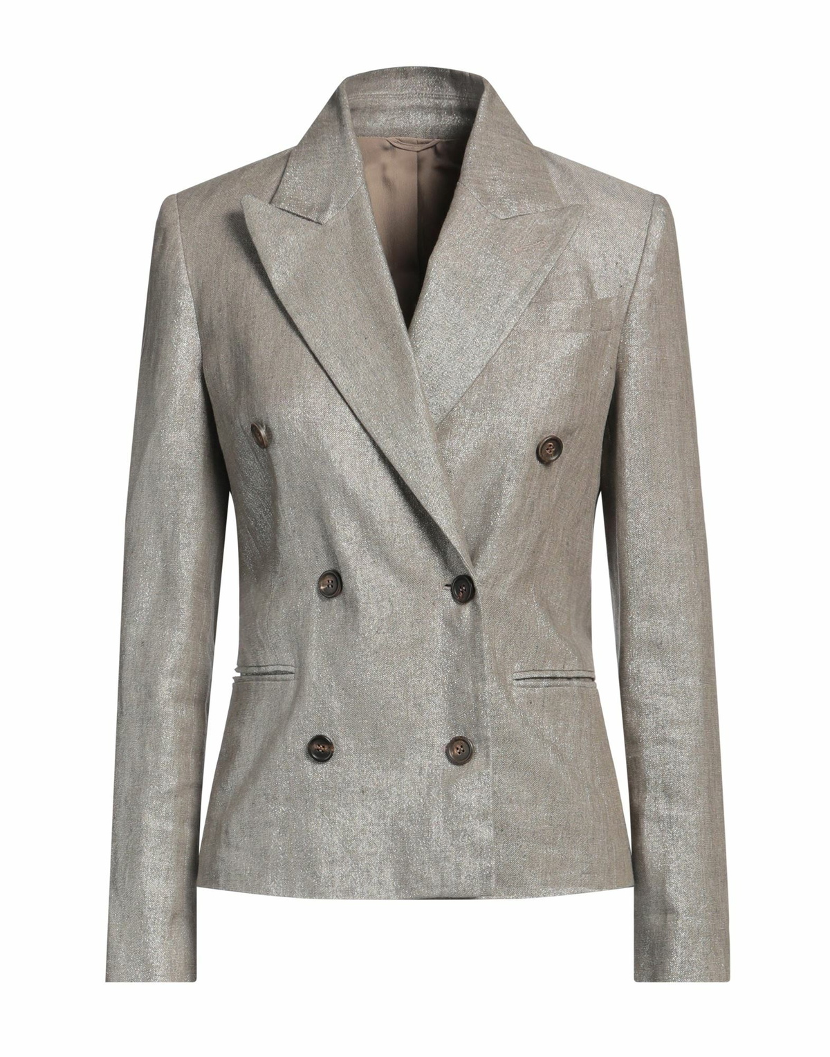 Brunello Cucinelli Womens Blazer Khaki