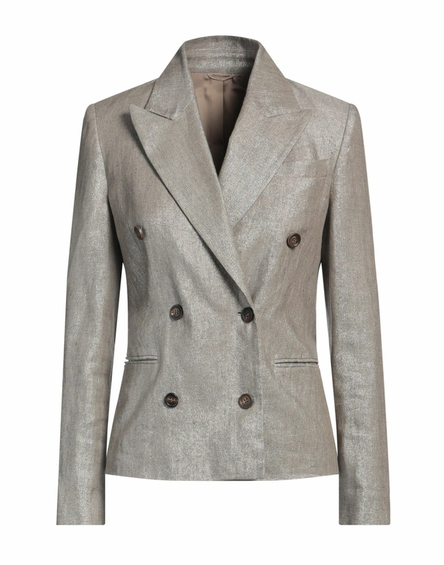Photo: Brunello Cucinelli Womens Blazer Khaki