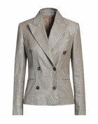 Brunello Cucinelli Womens Blazer Khaki