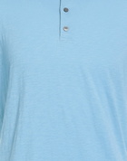 Theory Mens Polo shirt in Light blue
