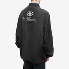 Balenciaga Men's Be Different Windbreaker in Black