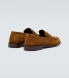 Manolo Blahnik Perry suede loafers