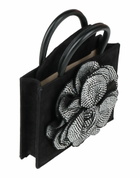 Mach & Mach Womens Handbag in Black