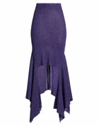 Alessia Santi Womens Midi skirt in Purple