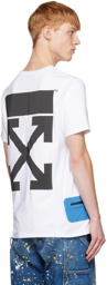 Off-White White Zip Pocket T-Shirt