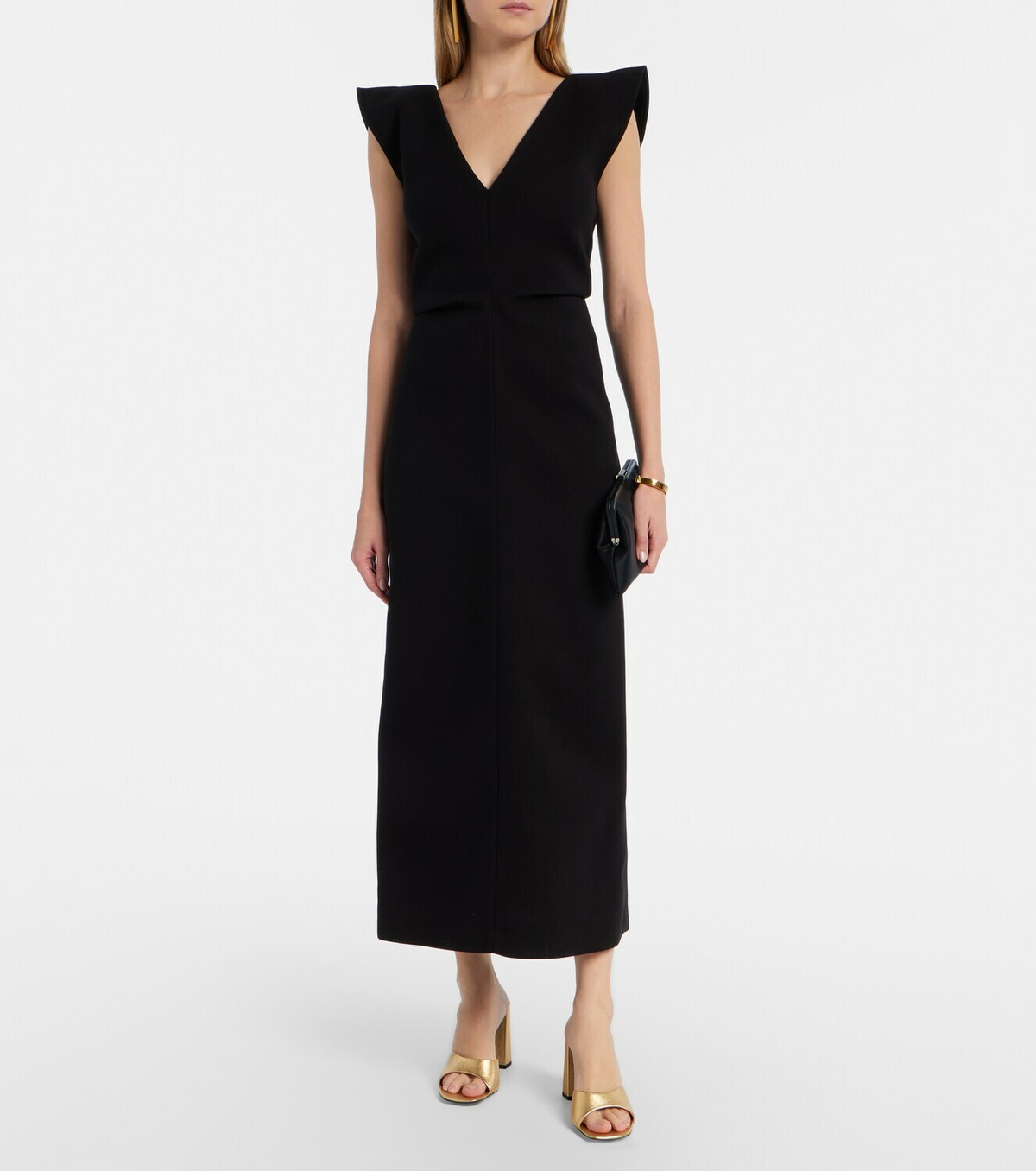 Staud Sloane leather mules