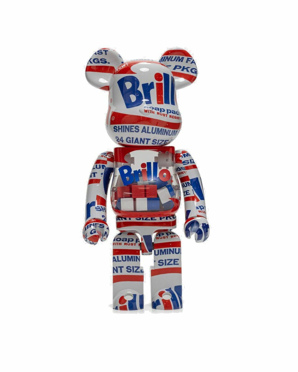 Photo: Medicom Bearbrick 1000% Andy Warhol Brillo 2022 Multi - Mens - Toys