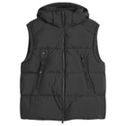 Y-3 Men's Puffer Vest in Black