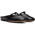 Bottega Veneta Black Rosa Mary-Jane Ballerina Flats